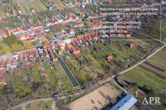 Prodej zahrady, Horní Němčí, 860 m2
