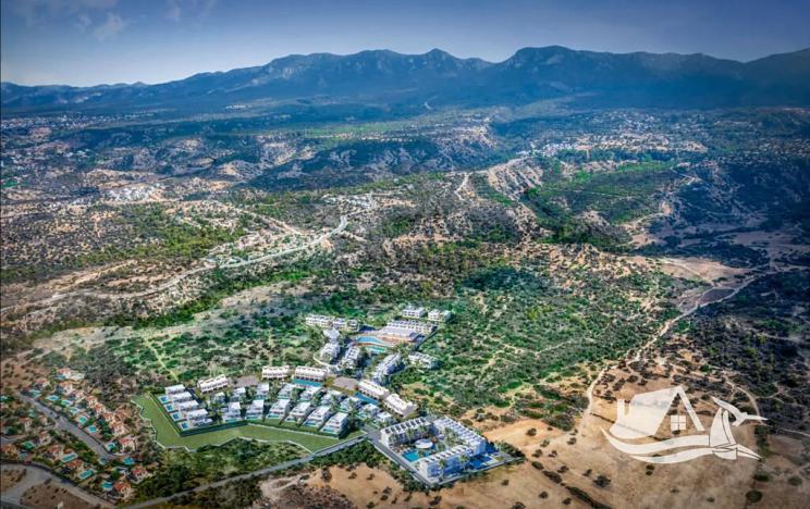 Prodej bytu 1+1, Agios Amvrosios Keryneias, Kypr, 62 m2