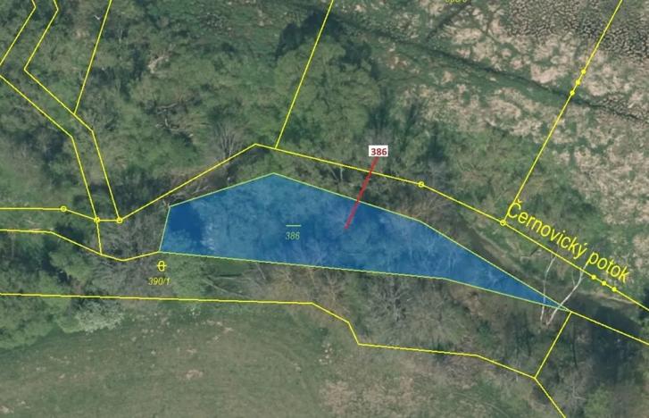 Dražba pozemku, Psárov, 953 m2