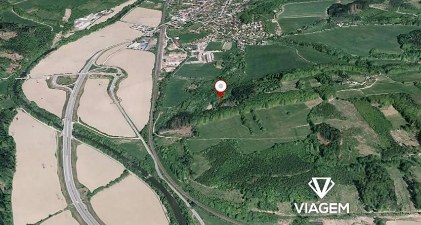 Prodej podílu lesa, Jablůnka, 921 m2