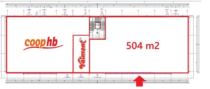 Pronájem obchodního prostoru, Kroměříž, 504 m2