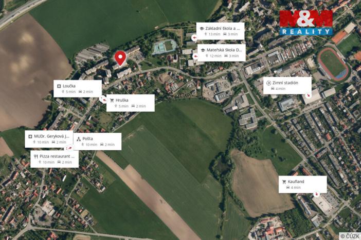 Prodej bytu 3+1, Nový Jičín - Loučka, Na Lani, 80 m2