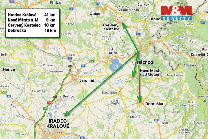 Prodej bytu 3+1, Náchod - Staré Město nad Metují, Pražská, 63 m2