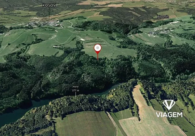 Prodej podílu lesa, Kosov, 548 m2