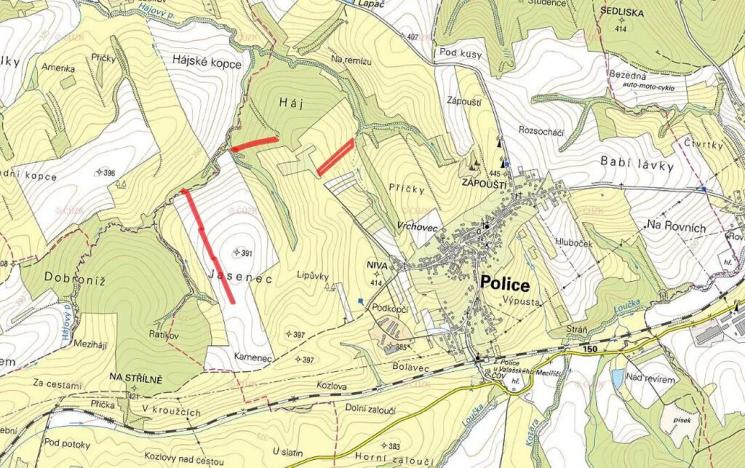 Prodej pole, Police, 17728 m2