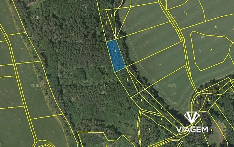 Prodej podílu lesa, Hrádek, 386 m2