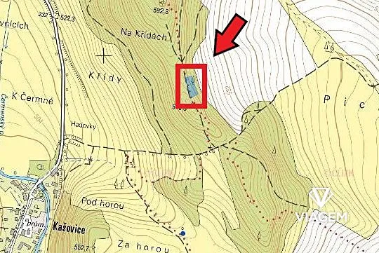 Prodej podílu lesa, Hrádek, 386 m2
