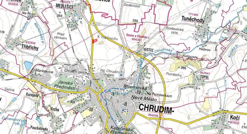 Prodej pole, Chrudim, 6312 m2