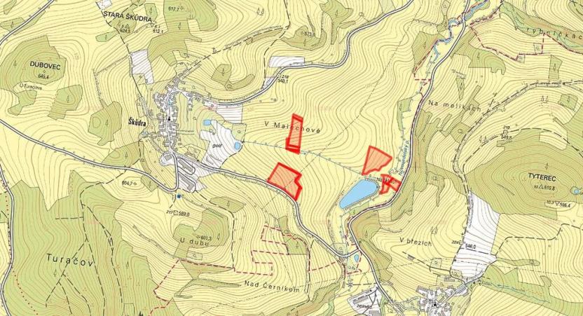 Prodej pole, Strašice, 16524 m2