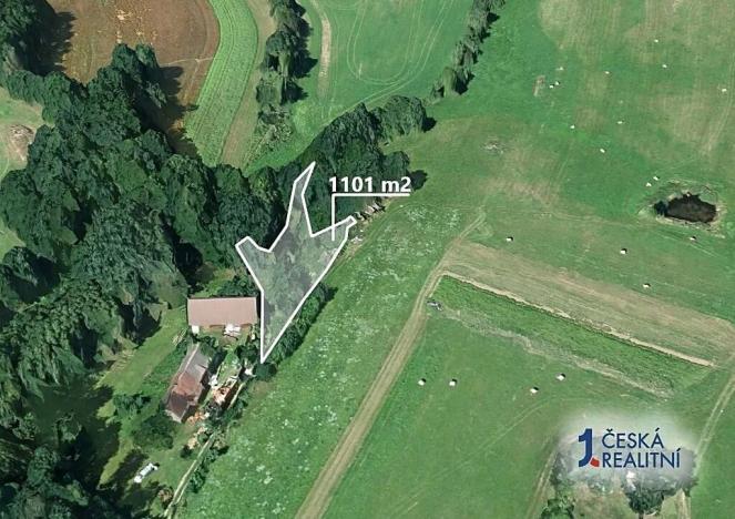 Prodej podílu zahrady, Kovářov, 550 m2