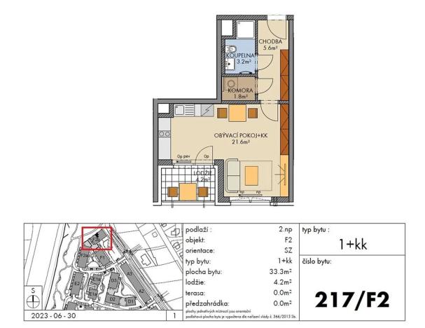 Prodej bytu 1+kk, Praha - Ruzyně, Stočesova, 33 m2