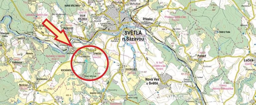 Prodej zahrady, Havlíčkův Brod, Lipnická, 4442 m2