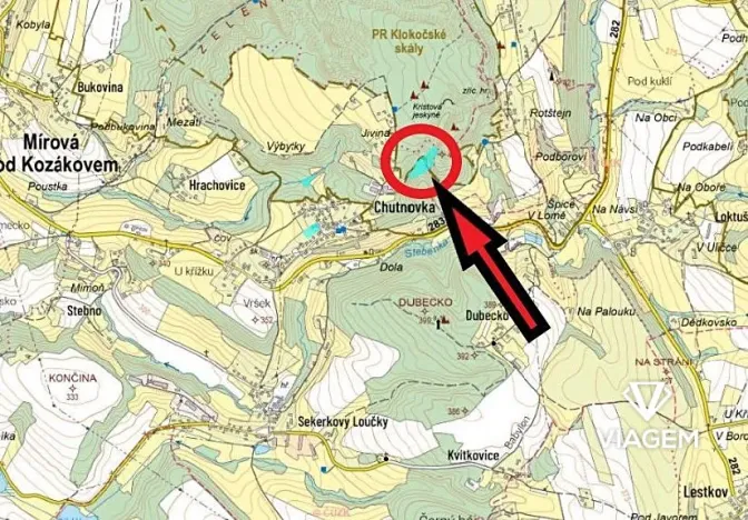 Prodej podílu lesa, Mírová pod Kozákovem, 4616 m2