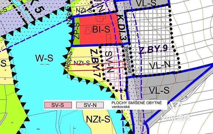Prodej pozemku pro bydlení, Bystřice, 1719 m2
