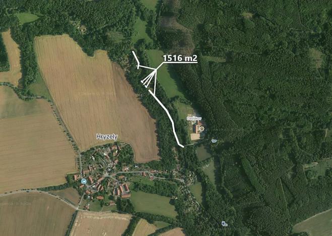 Prodej podílu pole, Barchovice, 349 m2