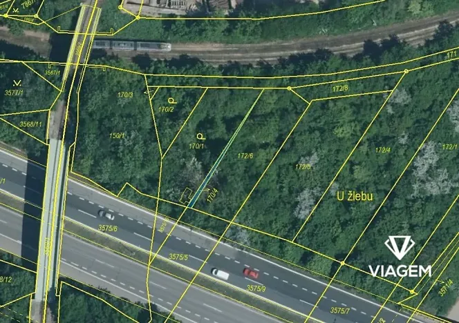 Prodej podílu komerčního pozemku, Brno, 7 m2