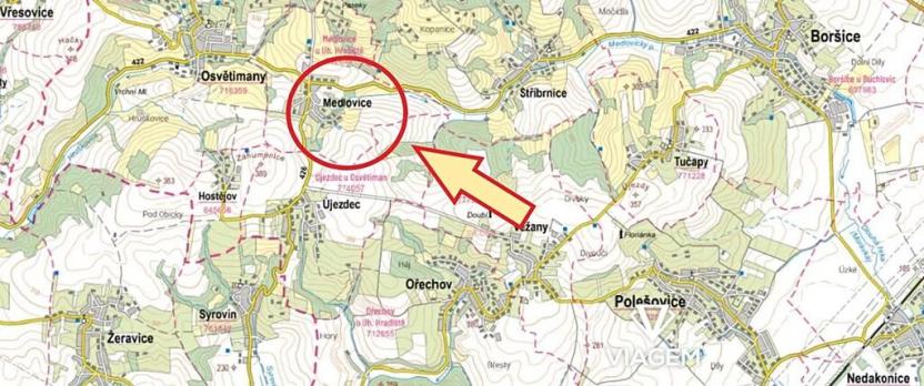 Prodej pole, Medlovice, 3019 m2