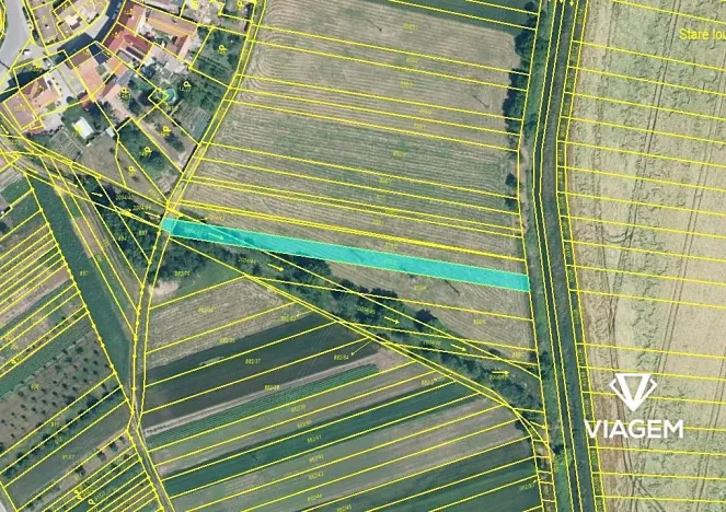 Prodej pole, Svatobořice-Mistřín, 874 m2