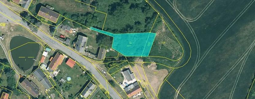 Prodej podílu zahrady, Křelovice, 262 m2