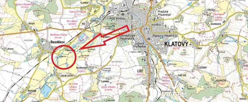 Prodej zahrady, Bezděkov, 332 m2