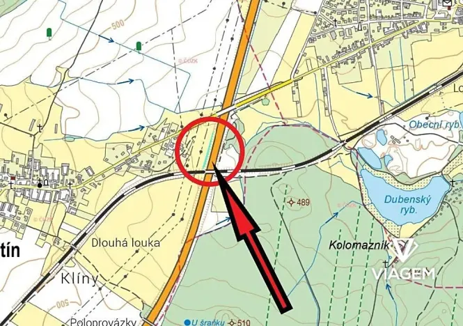 Prodej pole, Vitín, 1094 m2