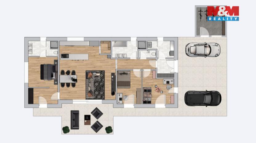 Prodej rodinného domu, Srch, Okrajová, 117 m2