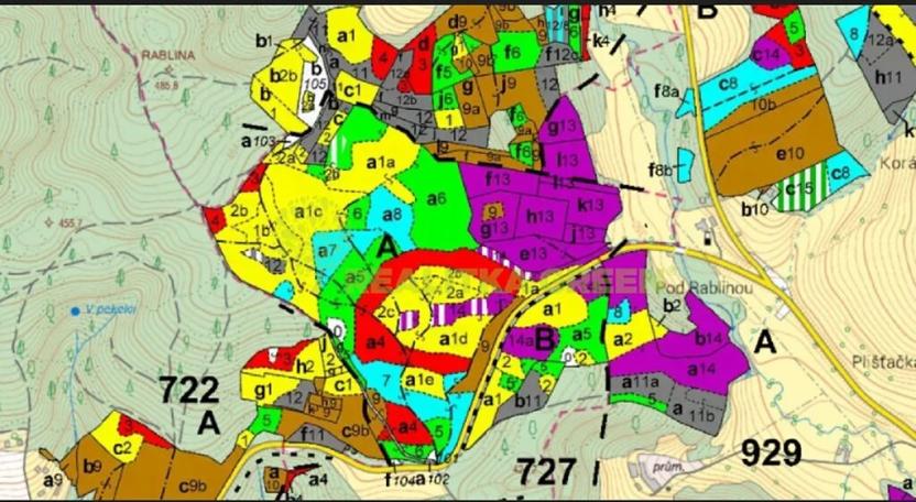 Prodej lesa, Zlín, 152613 m2