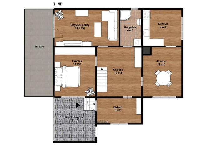 Prodej rodinného domu, Vrbno pod Pradědem, 123 m2