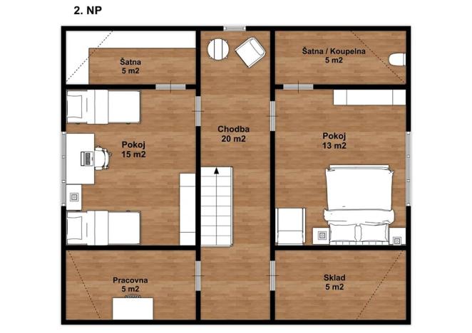 Prodej rodinného domu, Vrbno pod Pradědem, 123 m2