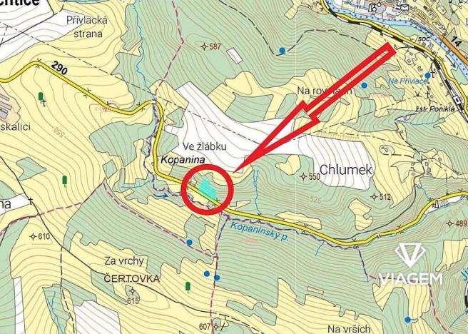 Prodej podílu zahrady, Poniklá, 2274 m2