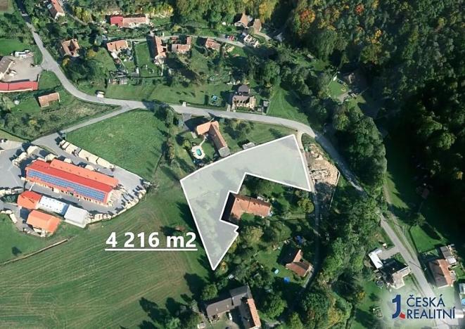 Prodej podílu zahrady, Třebovice, 2108 m2