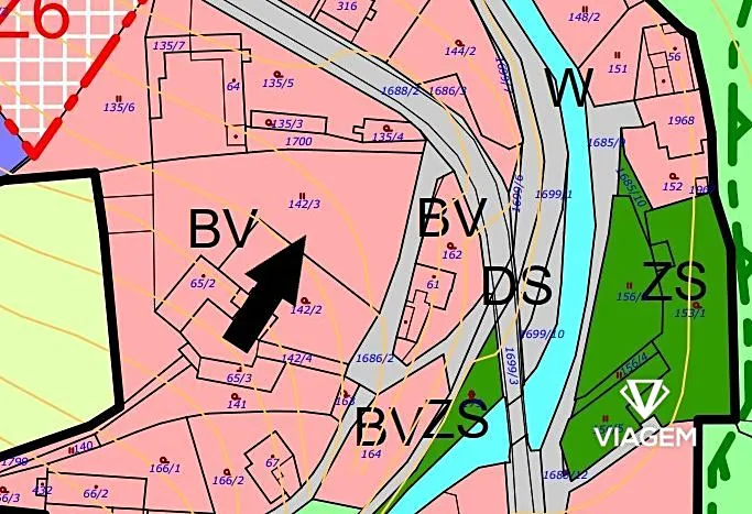 Prodej podílu zahrady, Třebovice, 2108 m2