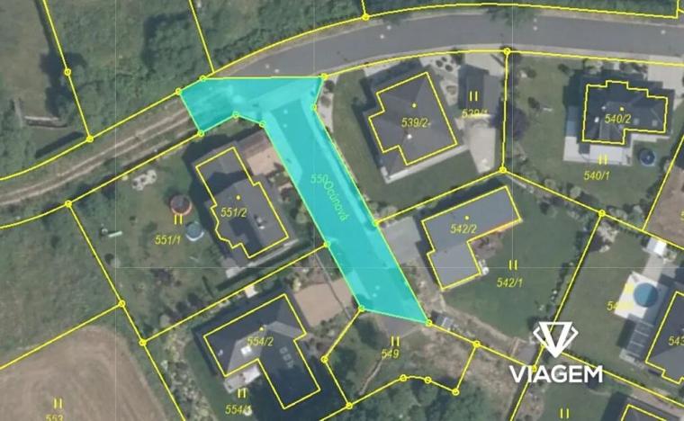 Prodej pozemku, Jenišov, 566 m2