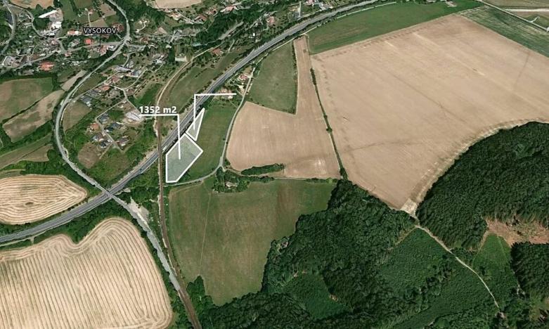 Prodej podílu zahrady, Vysokov, 1693 m2