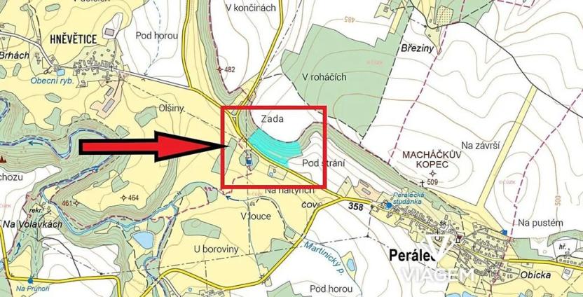 Prodej podílu zahrady, Perálec, 5132 m2
