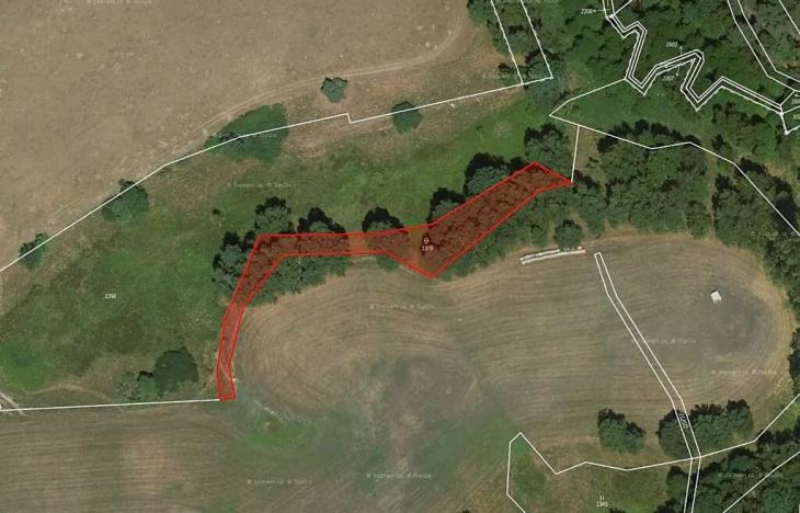 Prodej pole, Dolní Žandov, 1924 m2