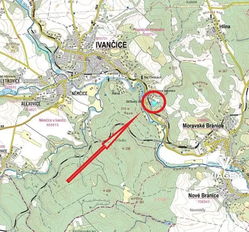 Prodej podílu pole, Ivančice, 3037 m2