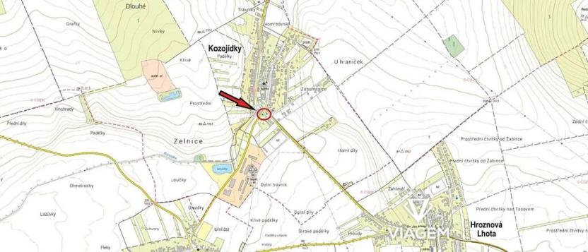 Prodej pozemku, Kozojídky, 104 m2