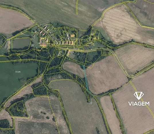 Prodej pole, Mašťov, 926 m2