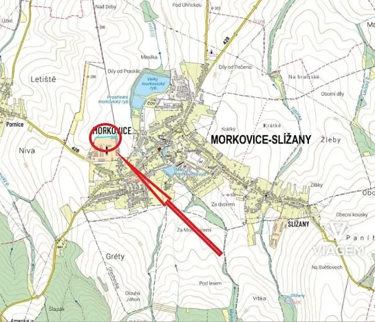 Prodej pole, Morkovice-Slížany, 2581 m2