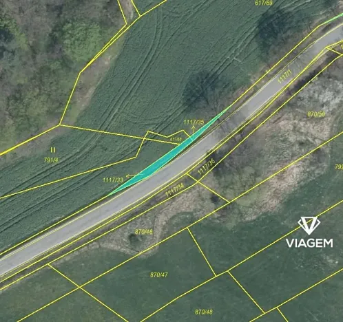 Prodej pole, Spálené Poříčí, 373 m2