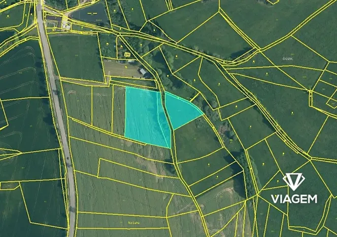 Prodej podílu zahrady, Újezdec, 421 m2