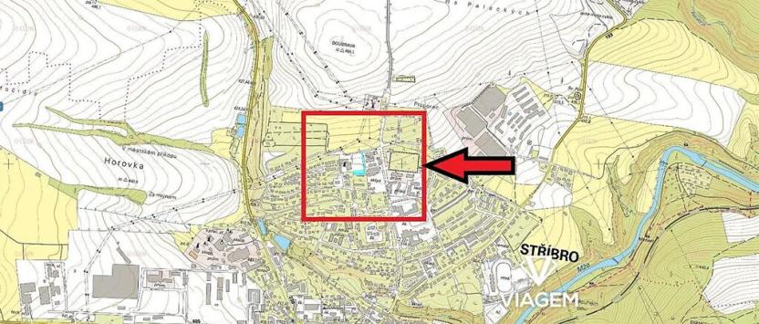 Prodej podílu zahrady, Stříbro, 228 m2