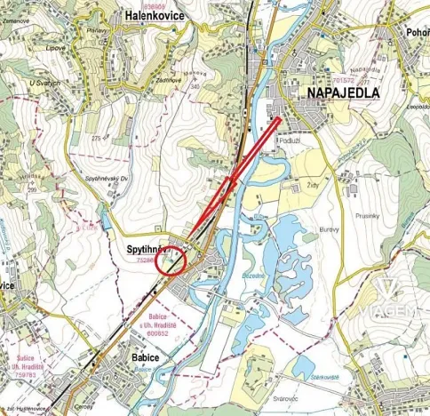 Prodej podílu komerčního pozemku, Spytihněv, 101 m2