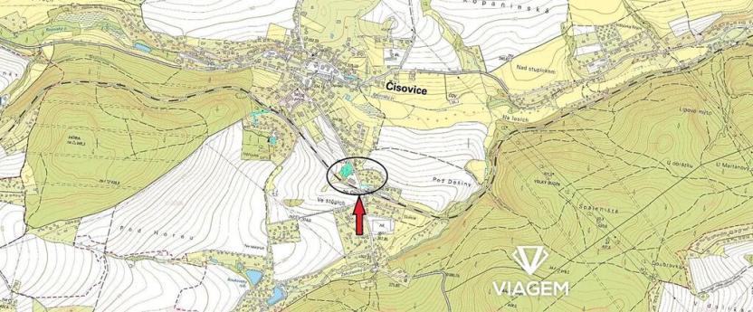 Prodej podílu pole, Čisovice, 942 m2