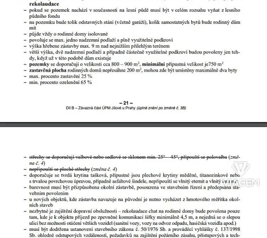 Prodej zahrady, Jílové u Prahy, 2219 m2