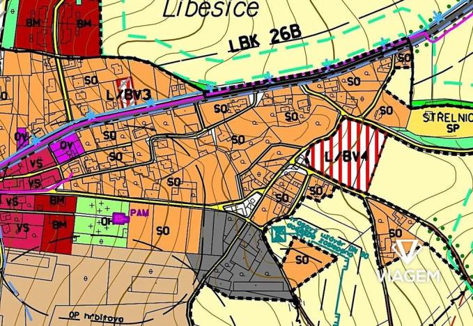 Prodej pozemku pro bydlení, Liběšice, 800 m2