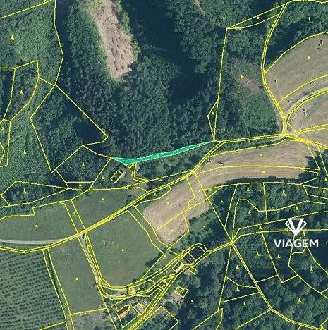 Prodej podílu lesa, Vsetín, Rokytnice, 380 m2