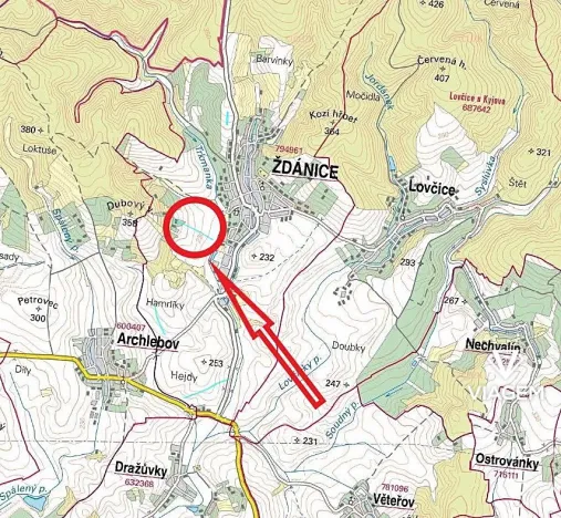 Prodej podílu pole, Ždánice, 489 m2