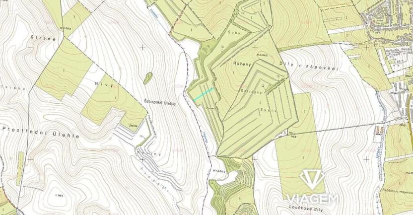 Prodej pole, Čejkovice, 2053 m2